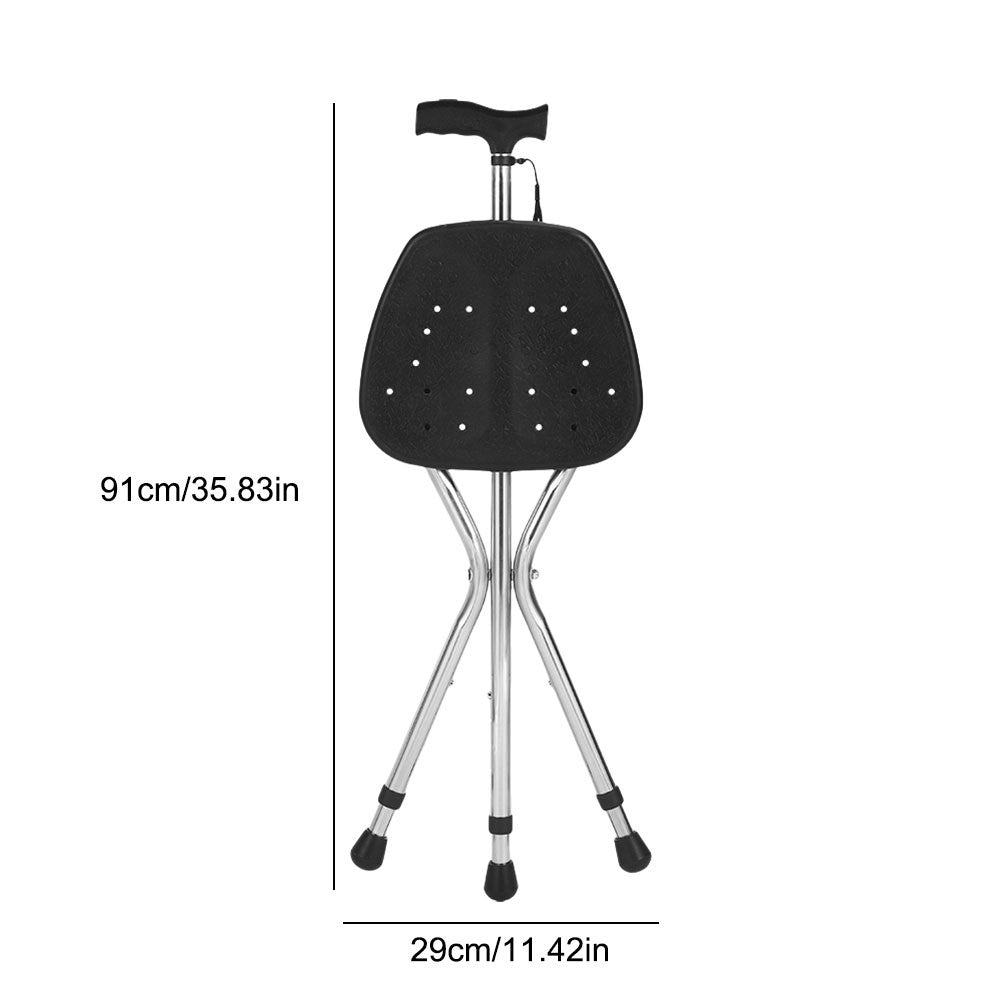 Walking Stick with Seat, Walking Aids up to 113 kg