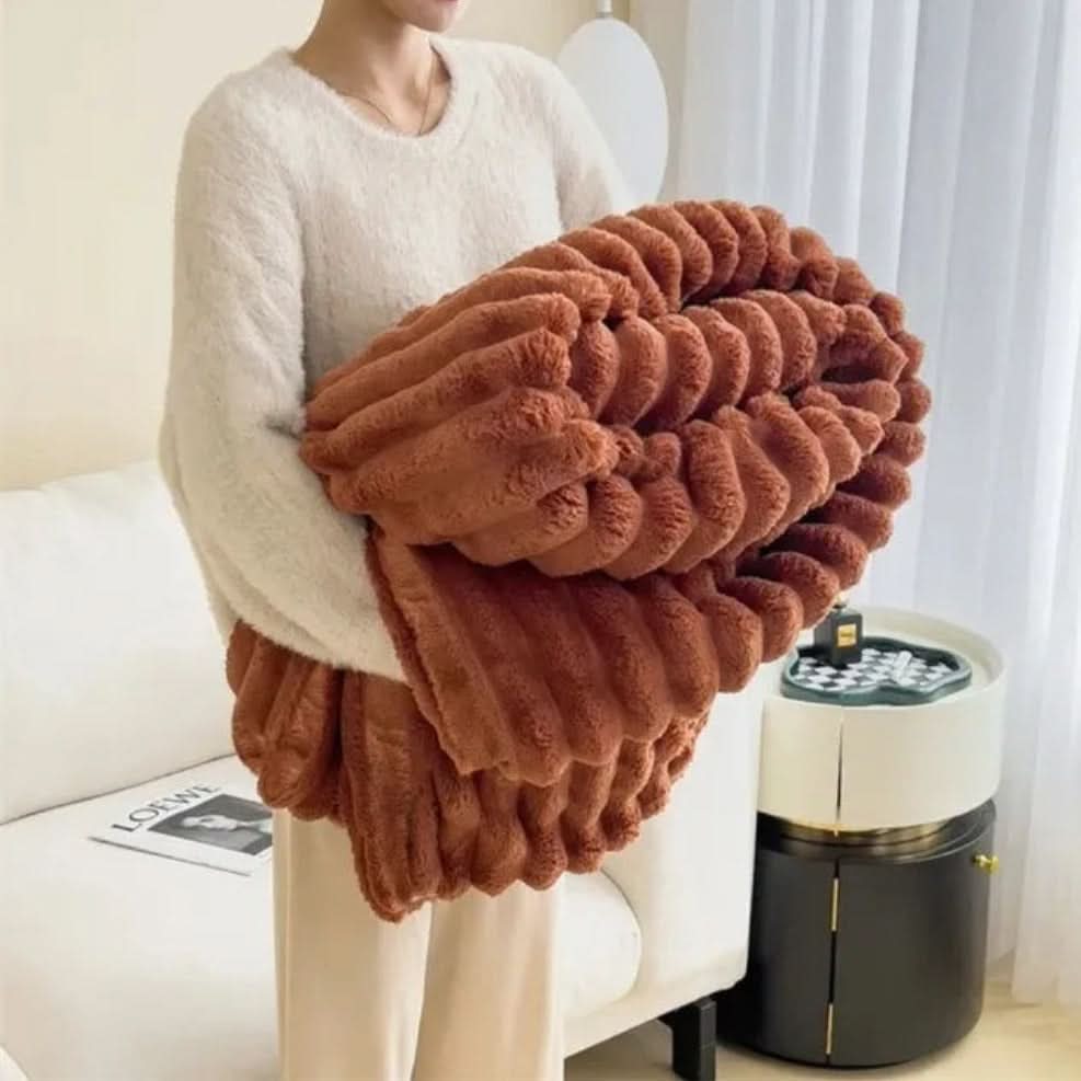 Throw Blanket for Sofa and Bed, Soft Sofa Throw, Large Bed Throw, Warm Winter Blanket for Reading Chair_11