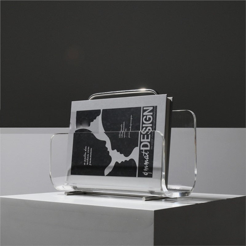 Acrylic Magazine Holder, Magazine File