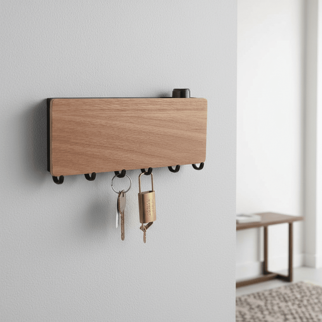 Wooden Key Holder, Home Accessories Gift – image 4