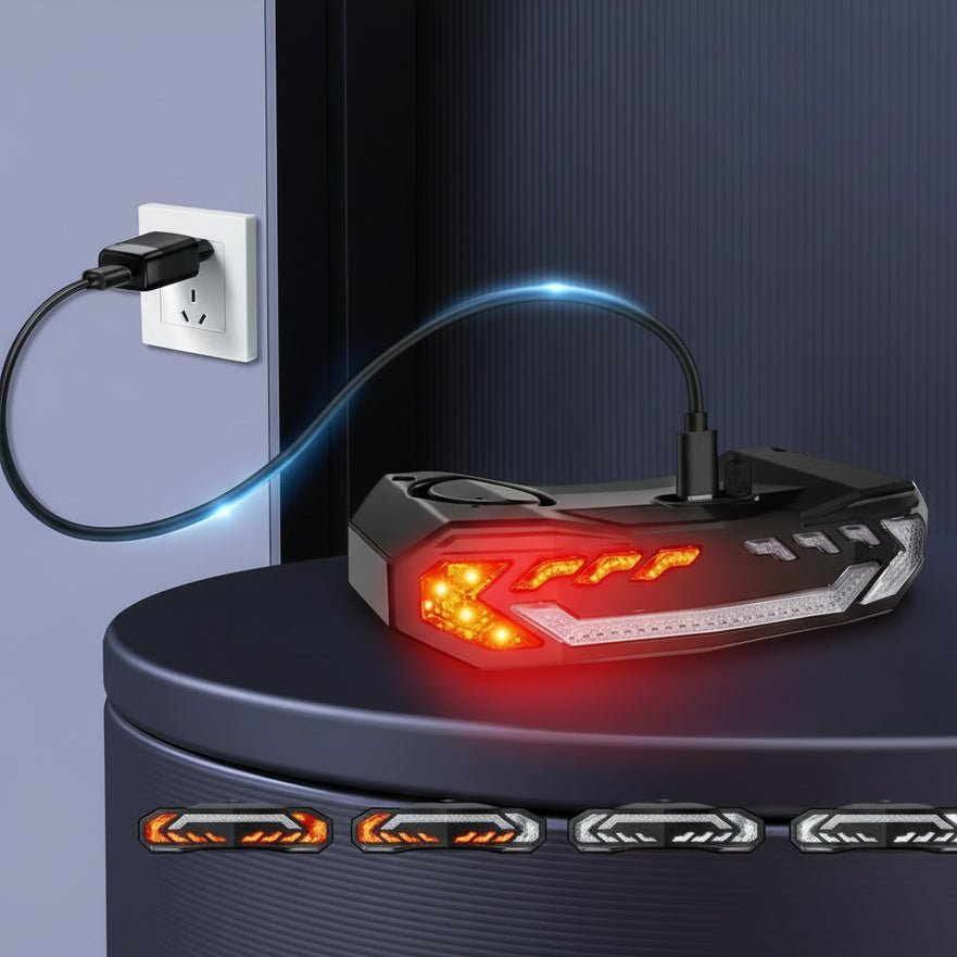 Bicycle Rear Light Alarm, Bike Accessories – image 7