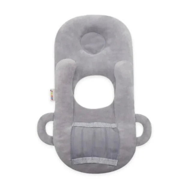 Nursing Pillow with Bottle Holder, Breastfeeding Pillow for Newborn, Newborn Feeding Pillow in Crystal Velvet_04