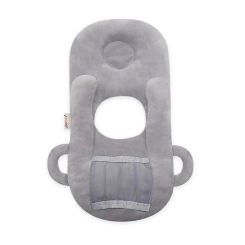 Nursing Pillow with Bottle Holder, Breastfeeding Pillow for Newborn, Newborn Feeding Pillow in Crystal Velvet_03