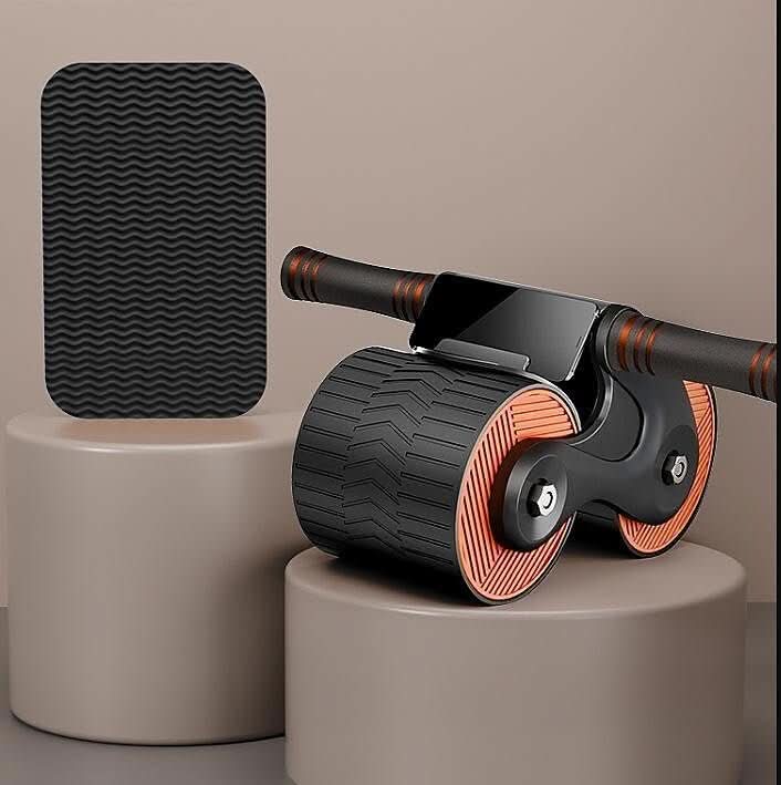 Ab Roller with Automatic Recoil, Non Slip Ab Wheel for Core Training – image 9