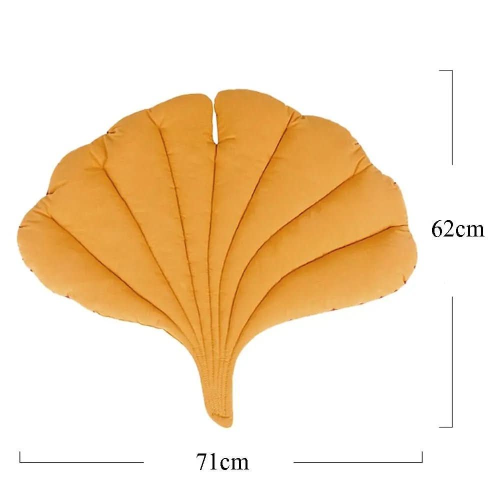Dog Blankets, Leaf Shape Dog Mat for Large Dogs, Machine Washable Pet Blanket in Cotton and Polyester_12