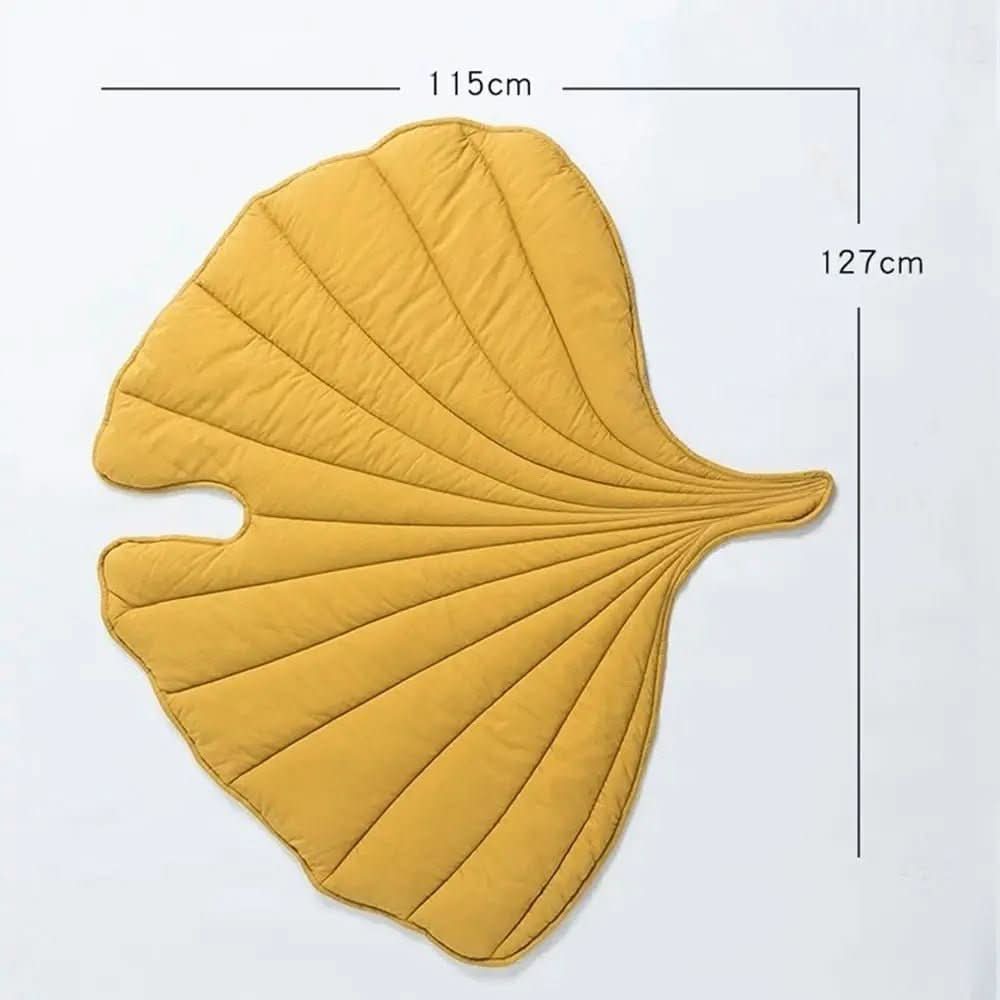 Dog Blankets, Leaf Shape Dog Mat for Large Dogs, Machine Washable Pet Blanket in Cotton and Polyester_14