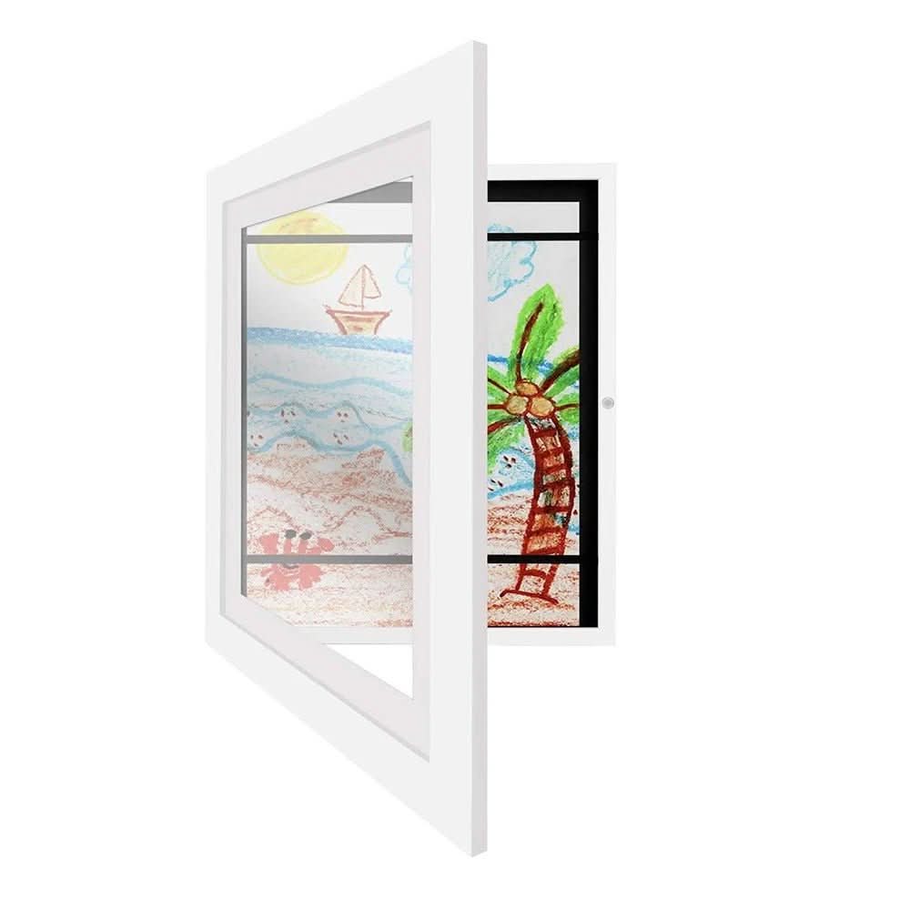 Picture Frames for Childrens Art, Photo Frame with Transparent Front, Wall Decor and Home Decor for Playroom_04