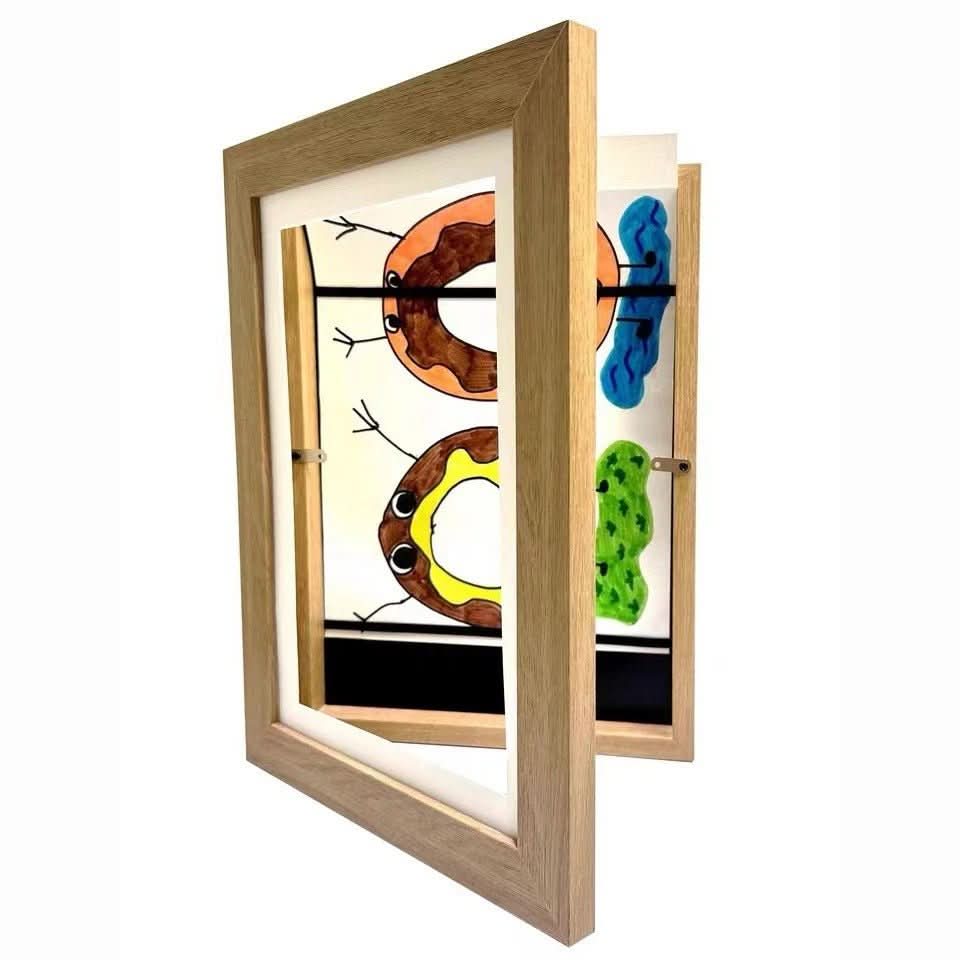 Picture Frames for Childrens Art, Photo Frame with Transparent Front, Wall Decor and Home Decor for Playroom_05